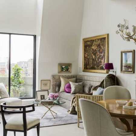 Platemark Interior Design Commonwealth Avenue Living Room