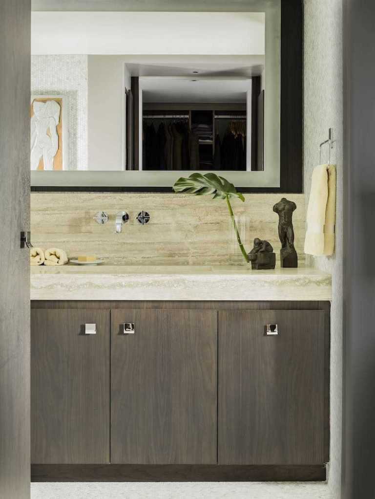 Platemark Interior Design Commonwealth Avenue Master Bathroom