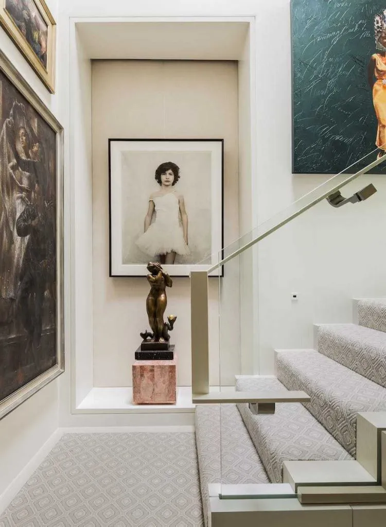 Platemark Interior Design Commonwealth Avenue Stairs Vee Speers