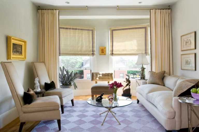 Platemark Interior Design South End Tremont Street Living Room